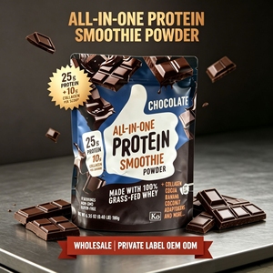 Batido de Proteína Vegano TODO EN UNO - Batido de Proteína de Suero de Leche 100% de Animales Alimentados con Pasto con Colágeno - Sin Gluten y Sin Azúcar Añadido - Product Image 2