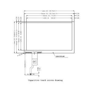 5 inch 40pin RGB LCM mô-đun Cap-Touch pcap TFT LCD hiển thị IPS loại với đèn nền <span class=keywords><strong>LED</strong></span> TN Bảng điều chỉnh nhà cung cấp loại - Product Image 4