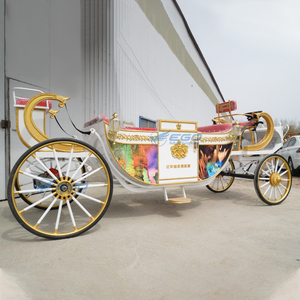 Calèche de Mariage de Luxe à Prix d'Usine en Gros pour Visites Royales et Chariots Tirés par des Chevaux - Product Image 3