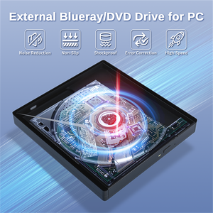 Lecteur de disques <span class=keywords><strong>Blu</strong></span>-<span class=keywords><strong>ray</strong></span> externe USB 3.0 / Type-C avec éclairage RGB, enregistreur de DVD <span class=keywords><strong>Blu</strong></span>-<span class=keywords><strong>ray</strong></span>, lecture/écriture de disques 50G pour PC Windows Linux MacOS - Product Image 4