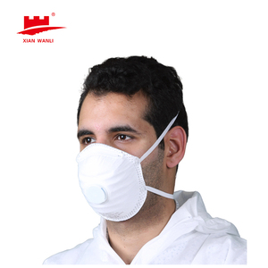 <span class=keywords><strong>FFP2</strong></span> EU CE Certificado Mascarilla de respirador desechable Mascarilla reutilizable de partículas aceitosas a prueba de polvo a prueba de humo - Product Image 1