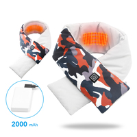 Smart Charging Upgraded Heating Scarf Wholesale Winter Heating Men Women Couple Scarf Heating Shoulder Pad Warm Cold-proof Scarf