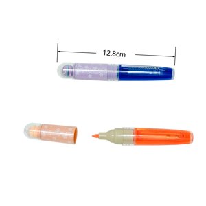 Top vết miễn phí nhiều màu xiên chất lỏng <span class=keywords><strong>Highlighter</strong></span> cho Cô gái đẹp Mực công nghệ Nhựa Bộ - Product Image 2