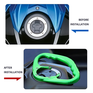 Accessoires modifiés en gros CNC aluminium réservoir de carburant accoudoir poignée arrière moto passager poignées de maintien pour CBR600RR CB1000R - Product Image 3