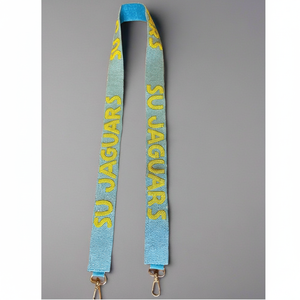 Correas de guitarra con cuentas bordadas a mano con semillas de color y diseño con diseño de monedero de estrella y hechas a mano - Product Image 1