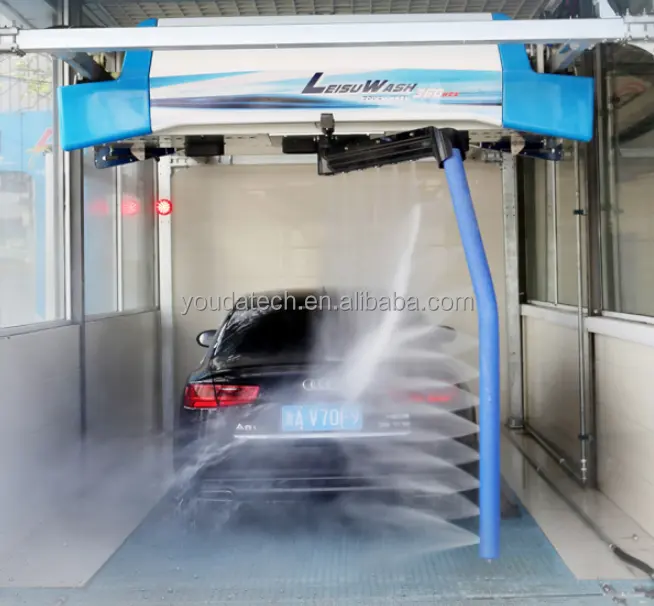 Water wash 360 automatic car wash high pressure