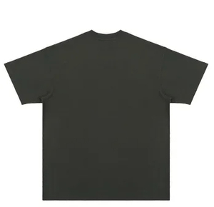 Venta caliente de alta calidad de gran tamaño de talla grande de impresión personalizada al por mayor camiseta gris en blanco para los hombres - Product Image 6