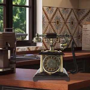 Enregistreur vocal téléphonique de style antique d'usine OEM Livre de messages d'invité audio pour les mariages Livre d'or de messages téléphoniques - Product Image 4