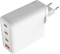 Chargeur GaN 140W 4 ports pliable pour ordinateur portable MacBook Pro/Air iPad Pro iPhone 16 Pro Galaxy S25/S24 Steam USB C Chargeur rapide