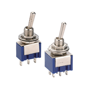 Mini interrupteur à bascule pour guitare / Mini interrupteurs à bascule marche-arrêt-marche / Interrupteur à bascule 3 voies 6 broches 3A 12V - Product Image 3