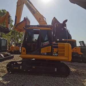 Excavadora Usada Komatsu PC130, Proveedor Directo de Excavadoras Originales, Venta Directa de Excavadora de Cadenas de Segunda Mano, Maquinaria de Construcción - Product Image 2