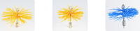 Ensemble de brosse de cheminée nettoyeur de cheminée outil de cheminée