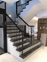 2026 Garde-corps d'escalier en aluminium anti-corrosion, facile à assembler, pour intérieur et extérieur, fabrication en gros sur mesure