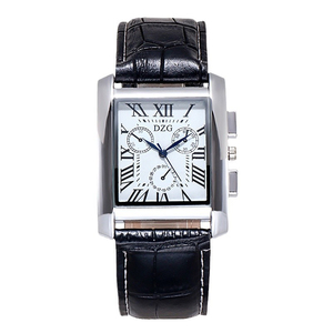 Nuevo reloj casual, moderno y a la moda para hombre, deportivo y único, con tres esferas, seis manecillas y números romanos. - Product Image 2