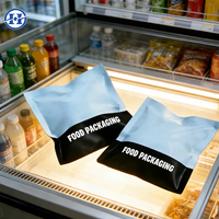 Sacs d'emballage individuels pour biscuits et donuts en plastique laminé de qualité alimentaire, transparents, thermoscellables, avec impression personnalisée