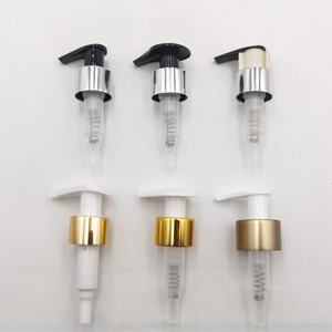 Couleur personnalisée 24/410 28/410 Tête de <span class=keywords><strong>pompe</strong></span> à lotion en plastique à fermeture lisse Pulvérisateur à <span class=keywords><strong>pompe</strong></span> à savon pour cosmétiques de lavage des cheveux pour emballage en bouteille - Product Image 2