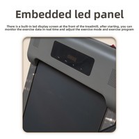 Caminadora Plegable Portátil Pequeña para Uso Doméstico, Eléctrica, Silenciosa, para Caminar/Escalada, Motor de 1.0HP, HC3001