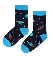 Chaussettes fantaisie amusantes pour enfants, motif requin, espace, dinosaure, nourriture, chaussettes originales pour garçons