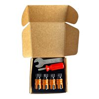 Kit de 4 accessoires tout-terrain 4x4 : Outil de dégonflage rapide pour pneus de sable tout-terrain