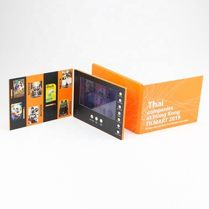 Kpop-tarjeta de visita para publicidad, <span class=keywords><strong>libro</strong></span> lcd de 7 pulgadas, folleto de vídeo, productos nuevos - Product Image 4