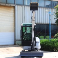 Pengiriman Gratis Excavator Mini Crawler 2,5 Ton Mesin Diesel Kubota Bersertifikasi EPA, Alat Penggali Kompak untuk Konstruksi, Lanskap, dan Pertanian