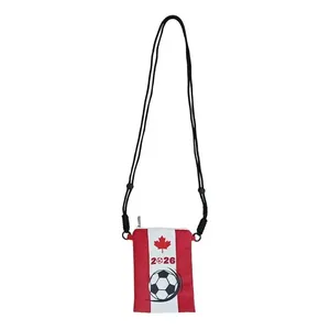 Promoción 2026: Nueva Bolsa Cruzada para Teléfono Móvil del Evento Mundial de Fútbol, Ligera, para EE. UU., Canadá y México, con Monedero y Diseño de Animales - Product Image 3