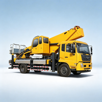 Nouvelle Plateforme de Travail Aérien Automatique JIUBANG avec Nacelle Élévatrice 50M, Flèche Télescopique à 7 Sections, Diesel, 400kg, Euro 6, 150-250HP