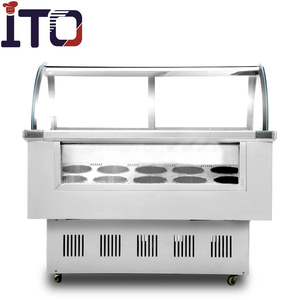 Pantalla de helado duro, escaparate de congelador, <span class=keywords><strong>nevera</strong></span>, congelador - Product Image 5