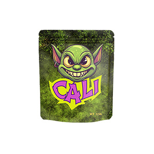 Hàng rào cao bolsas de Mylar Cali Gói 3.5G kim loại an toàn cho trẻ em túi Mylar tùy chỉnh in thiết kế mờ - Product Image 6