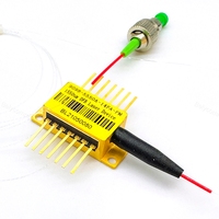 DWDM 14PIN Papillon DFB Diode Laser 1550nm Thermistance intégrée TEC Fibre à maintien de polarisation
