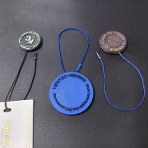 Tùy Chỉnh Màu Xanh Lá Cây Vòng Nhựa Con Dấu Tag Đồng Hồ Tên Thương Hiệu An Ninh Khóa Tag Với Logo - Product Image 4