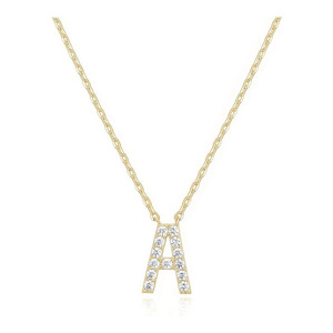 Jade Necklace 18k Gold Cross Border Multi Innovative Best Seller Luminous Inlay Nickel Free Content Gift - Product Image 1