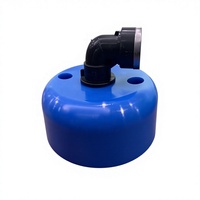 Bouchons d'extrémité en plastique moulé pour profilés, tubes et tuyaux creux, à surface lisse, en PVC/PP, 125MM 140MM, pour raccordement par emboîtement