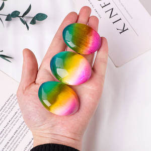 Piedra de Selenita Pulida Impresionante al por Mayor, Galvanizada, para Amantes de la Decoración del Hogar y Entusiastas de la Sanación Energética - Product Image 3