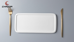 Multi-Size 10/12/14/16 Inch Top Choice Banquet Déjeuner Assiette Rectangle Céramique Restaurant Assiette <span class=keywords><strong>Porcelaine</strong></span> - Product Image 6