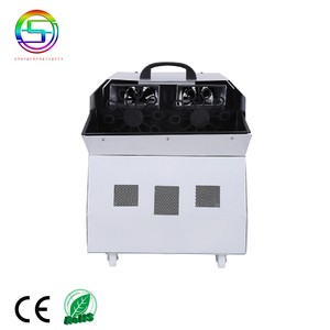 Máquina de Burbujas Metálica para Bodas SC 300w con Doble Rueda, Efecto de Humo, Equipo para Fiestas, Mini Dj con Espuma - Product Image 3