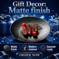 Assiette de service en mélamine, motif personnalisé, écologique, durable, passe au lave-vaisselle, style minimaliste européen, mariage, 7 pouces, dîner