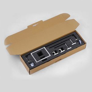 Lot de 5 accessoires de salle de bain en acier inoxydable doré, porte-serviettes mural de luxe pour salle de bain - Product Image 6