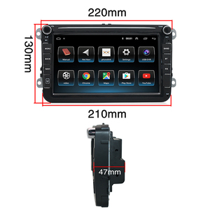 Android 9.1 đài phát thanh xe 2.5D màn hình RDS AM/FM xe <span class=keywords><strong>Video</strong></span> cho 8inch VW Passat B7 polo golf f GPS navigation Wifi gương liên kết Stereo - Product Image 5