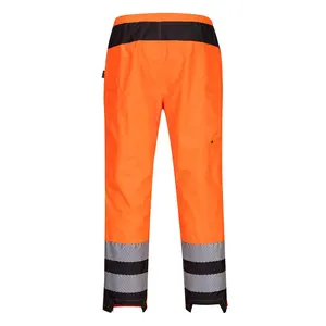 Brandwerende Vlam Zwart Reflecterend Werk Broek Bestendig Heren Cargo Werk Frc Industriële Stretch Werkkleding Broek