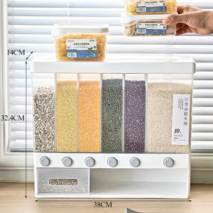 Sacs de stockage de grain hermétiques personnalisés boîte de stockage de grain scellée en plastique <span class=keywords><strong>bac</strong></span> de stockage de grain de maïs de cuisine - Product Image 2