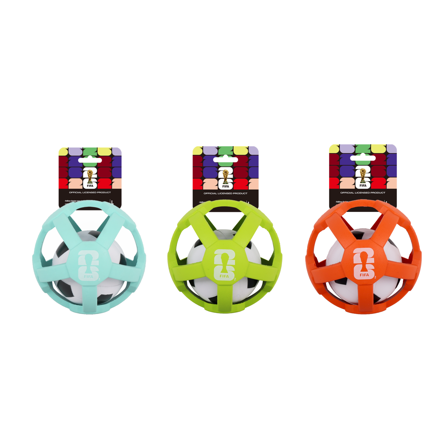 Balle rebondissante creuse - M : 11,5 cm