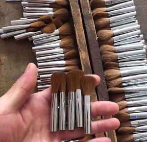 Pinceau à ongles en poils de Kolinsky 100% pur, manche en bois, pinceau pour extension de poudre acrylique, fournitures professionnelles de manucure pour salon - Product Image 5