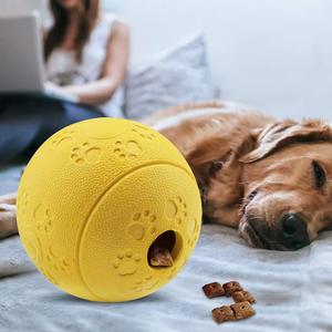Pelota de Juguete de Goma Sólida para Perros, Resistente, Ecológica, de TPR, Divertida, Simple y Linda, para Masticar, Entrenar y Hacer Ejercicio en Interiores, Marca Furry Star Little Guy - Product Image 3