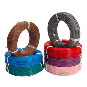 สายไฟหุ้มฉนวน FEP แบบ VDE ชนิดถัก ทนทานต่อสภาพอากาศ IP67 แรงดันไฟฟ้า 300V/300V ทนความร้อน 180 องศาเซลเซียส ฉนวน FEP ทองแดงเคลือบดีบุก สำหรับเครื่องใช้ไฟฟ้าภายในบ้าน อุตสาหกรรม ยานยนต์ และอาคาร - Product Image 3