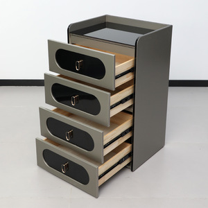 Moderno Gabinete Metálico con Cajones para Herramientas de Salón, Organizador de Almacenamiento para Barbería y Salón de Belleza - Product Image 4