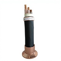 Cable de Alimentación WDZ-YJY con Núcleo de Cobre, Aislamiento de Polietileno Reticulado, Cubierta de Poliolefina de Bajo Humo y Cero Halógenos, Retardante de Llama