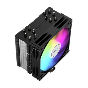 COOLLEO B60 CPU-Kühler <span class=keywords><strong>ARBG</strong></span> LED 6 Heat Pipe Kupfer kühlkörper für Desktop-Luftkühler CPU-Kühlung LGA 115X/1200/1700/1851 AMD - Product Image 6