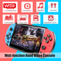 Konsol Game Genggam Portabel 32 Bit 8GB Layar 5.1 Inci X12, Mendukung Game GBA SFC Arcade