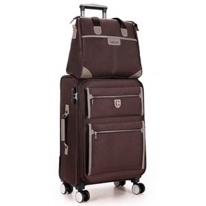 SHENGMING Borse Da Viaggio <span class=keywords><strong>Valigia</strong></span> Bagaglio A 4 Ruote Dei Bagagli In <span class=keywords><strong>Tessuto</strong></span> Set - Product Image 3